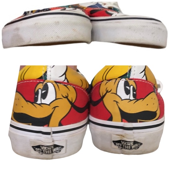 Vans Disney Collab Mickey and Friends Era Donald Goofy Pluto Womens 10 Mens 8.5 - Picture 11 of 16